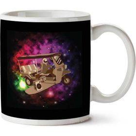 Space Tuk Tuk Baskılı Kupa