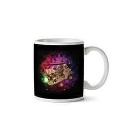 Space Tuk Tuk Baskılı Kupa