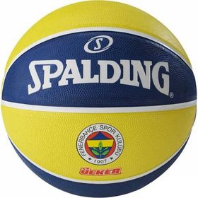 Spalding 83-058Z Euro N:7 RBR BB Fenerbahçe Basketbol Topu