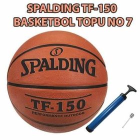 Spalding Tf-150 Basketbol Topu + Povit Top Pompası