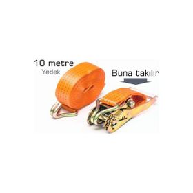 Spanzet 090403 Cırcırlı 10 Metre Yük Gerdirme Kemeri