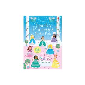 Sparkly Princesses Sticker Book-Usborne Publishing
