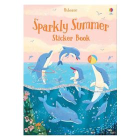 Sparkly Summer Sticker Book-Usborne Publishing