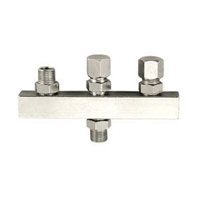 Sparmax 1/4 Erkek Airbrush Üçlü Çoklayıcı