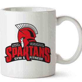 Spartans Gym Fitness Baskılı Kupa