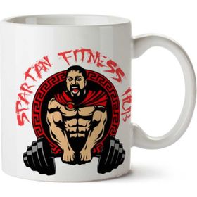 Spartans Gym Fitness Baskılı Kupa