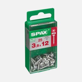 Spax 3.5x12 mm Yuvarlak Başlı Vida
