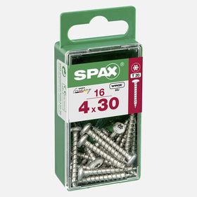 Spax 4x30 mm Yuvarlak Başlı Vida