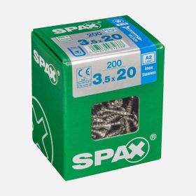 Spax A2 Paslanmaz 3.5x20 mm Havşa Vida