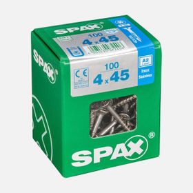 Spax A2 Paslanmaz 4x45 mm Havşa Vida