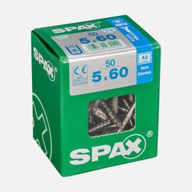 Spax A2 Paslanmaz 5x60 mm Havşa Vida
