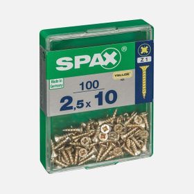 Spax Sarı 2.5x10 mm Havşa Vida