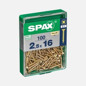 Spax Sarı 2.5x16 mm Havşa Vida
