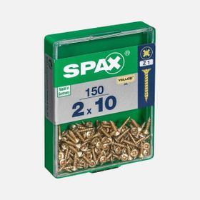 Spax Sarı 2x10 mm Havşa Vida