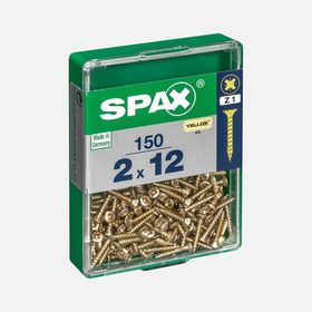 Spax Sarı 2x12 mm Havşa Vida