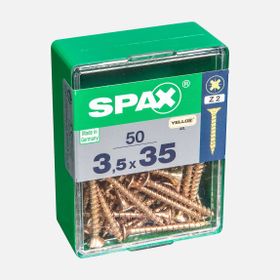 Spax Sarı 3.5x35 mm Havşa Vida