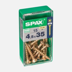 Spax Sarı 4.5x35 mm Havşa Vida