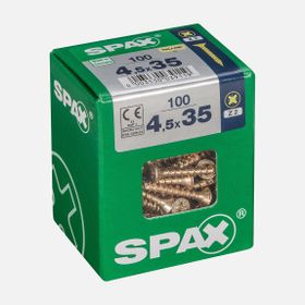 Spax Sarı 4.5x35 mm Havşa Vida