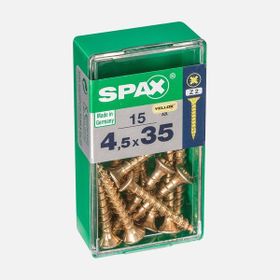 Spax Sarı 4.5x35 mm Havşa Vida