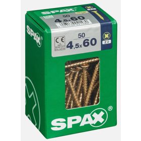 Spax Sarı 4.5x60 mm Havşa Vida