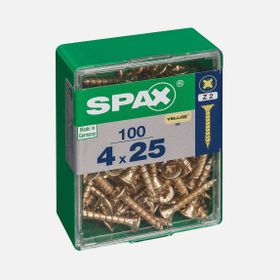 Spax Sarı 4x25 mm Havşa Vida