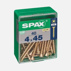 Spax Sarı 4x45 mm Havşa Vida