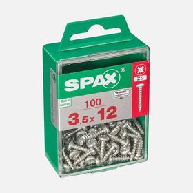 Spax Yuvarlak Başlı 3.5x12 cm Galvaniz