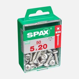 Spax Yuvarlak Başlı 5x20 mm Galvaniz