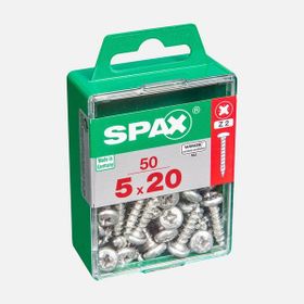 Spax Yuvarlak Başlı 5x20 mm Galvaniz