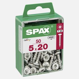 Spax Yuvarlak Başlı 5x20 mm Galvaniz