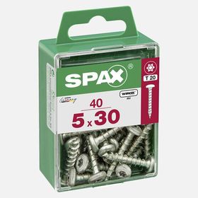 Spax Yuvarlak Başlı 5x30 mm Galvaniz