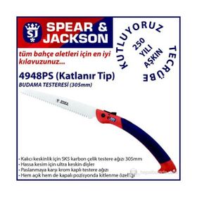 Spear And Jackson 4948PS Budama Testeresi