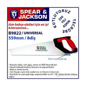 Spear and Jackson B9822 El Testeresi