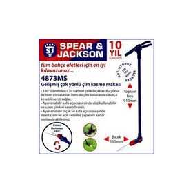 Spear & Jackson 4873MS Çim Kesme Makası