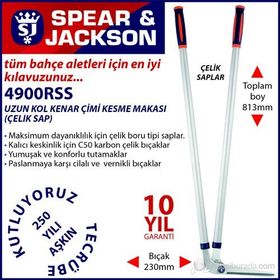 Spear & Jackson 4900RSS Çim Kesme Makası