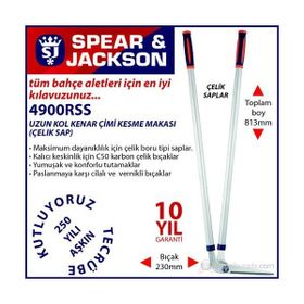 Spear & Jackson 4900RSS Çim Kesme Makası
