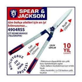 Spear & Jackson 4904RSS Çit Kesme Makası