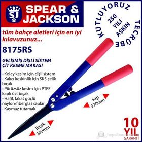 Spear & Jackson 8175RS Çit Makası