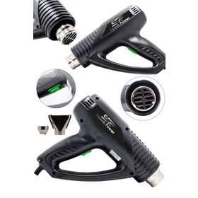Spech Power Amerikan 3600 Watt Yanmaz Motor Tam Profesyonel Isı Ayarlı Sıcak Hava Tabancası