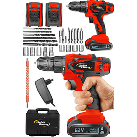 Spech Power Amerikan Technology 58 V 8 Ah Siexpi Motor Panasonıc 2 Akülü Şarjlı Matkap 27 Parça Usta Seti