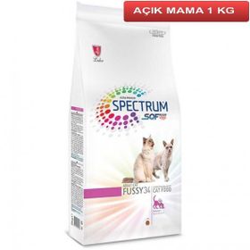 Spectrum 1 kg Fussy 34 İştah Açıcı Balıklı Açık Kedi Maması