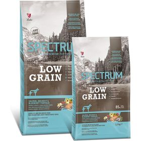 Spectrum 12 kg Low Grain Somonlu Hamsili ve Yaban Mersinli Orta ve Büyük Irk Yetişkin Kuru Köpek Maması
