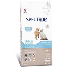 Spectrum 12 kg Slim 34 Somonlu Kilolu veya Kısırlaştırılmış Kediler İçin Yetişkin Kedi Maması