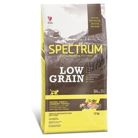 Spectrum 12+1 kg Düşük Tahıllı Tavuk Hindi ve Yaban Mersinli Yavru Kedi Maması