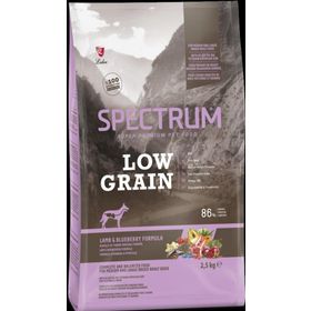Spectrum 2.5 kg Low Grain Kuzu Etli Yaban Mersinli Orta Ve Büyük Irk Yetişkin Köpek Maması
