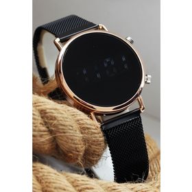 Spectrum 769089284 Unisex Tuşlu Led Mıknatıslı Kordon Kol Saati