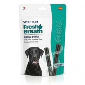 Spectrum Fresh Breath 7x270 gr Dental Sticks Naneli ve Yeşil Çaylı Büyük Irk Köpek Ödül Maması