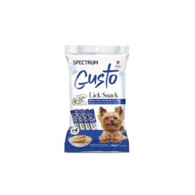 Spectrum Gusto Karidesli ve Deniz Taraklı Sıvı Yetişkin 4x15 gr Köpek Ödül Maması
