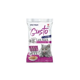 Spectrum Gusto Karidesli ve Somonlu Kısırlaştırılmış Sıvı 60 gr Kedi Ödül Maması