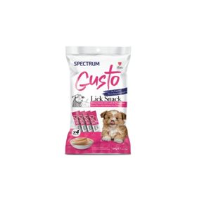 Spectrum Gusto Kuzu Etli ve Bal Kabaklı Sıvı 4x15 gr Yavru Köpek Ödül Maması